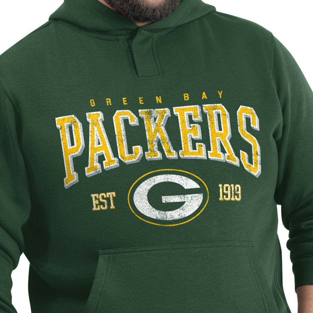 G-III Sports by Carl Banks Adaptive Team Spirit Graphic Fleece Pullover Hoodie - Green Bay Packers