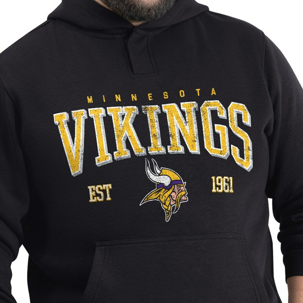 G-III Sports by Carl Banks Adaptive Team Spirit Graphic Fleece Pullover Hoodie - Minnesota Vikings