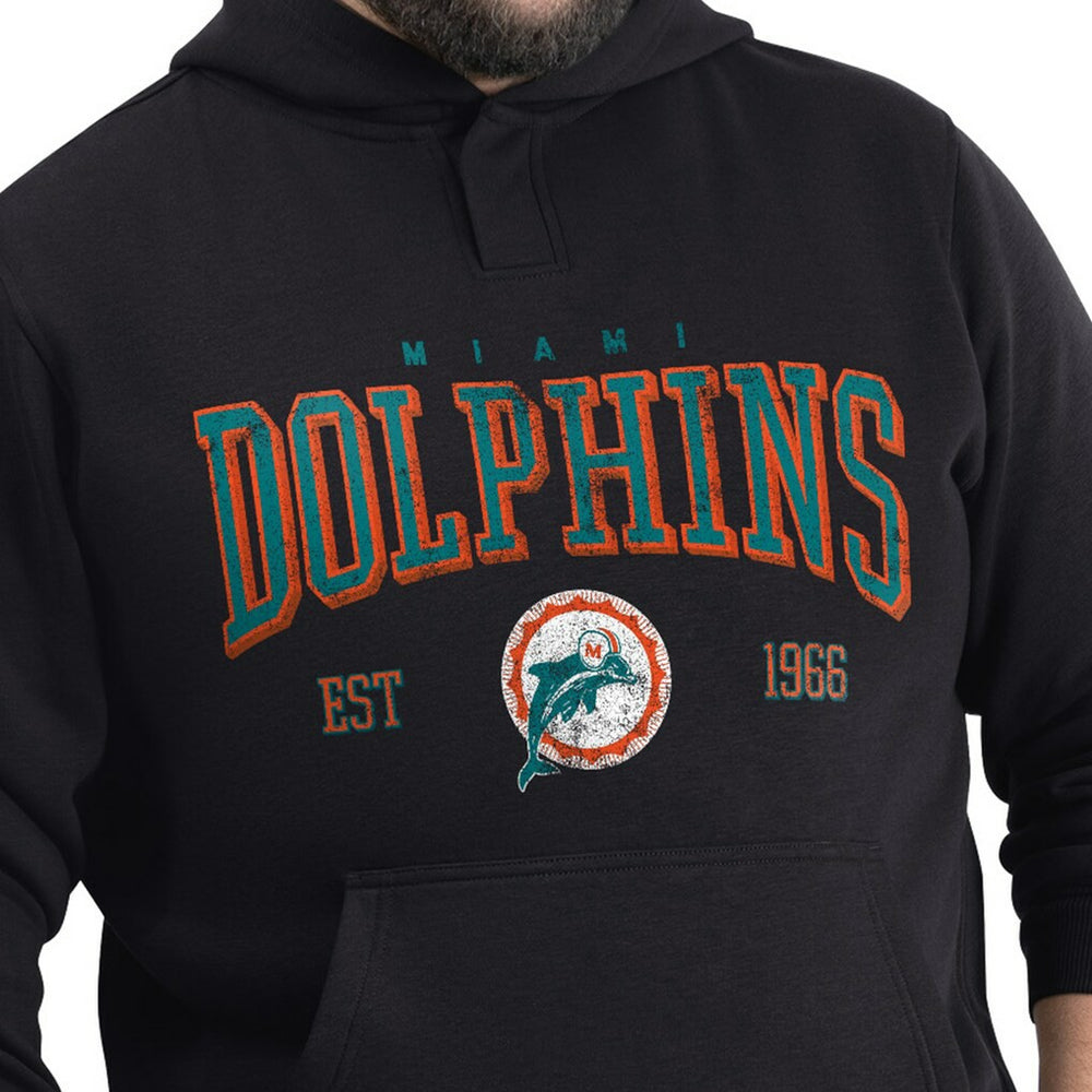 G-III Sports by Carl Banks Adaptive Team Spirit Graphic Fleece Pullover Hoodie - Miami Dolphins