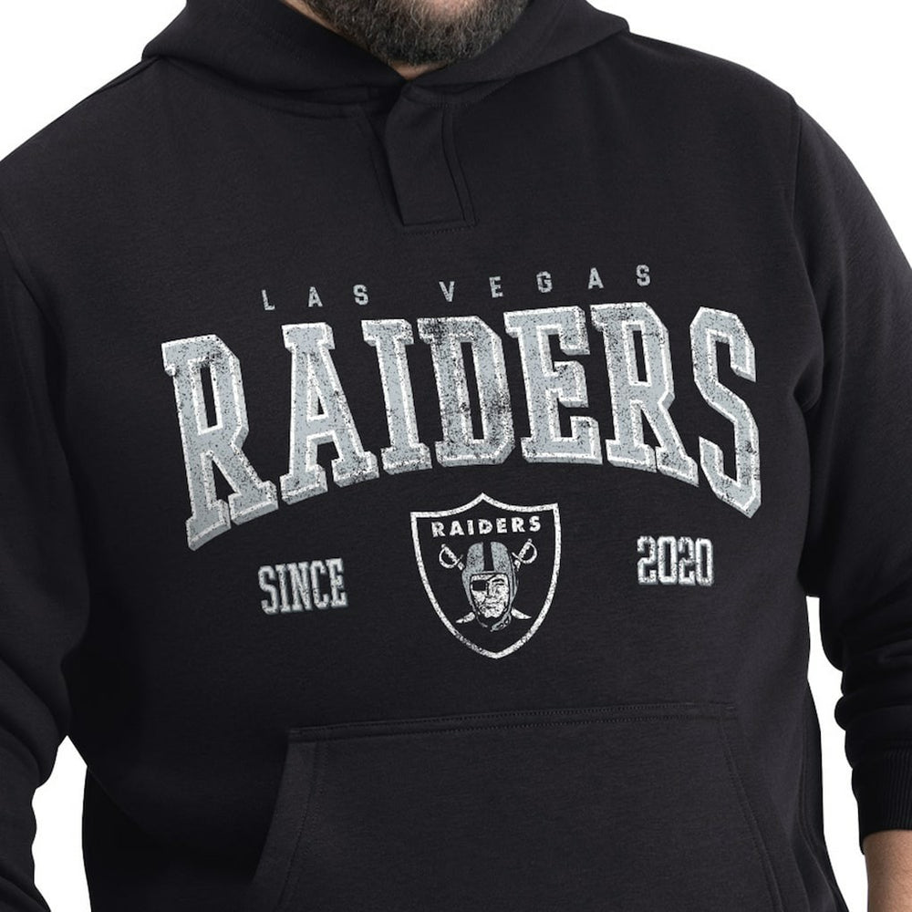 G-III Sports by Carl Banks Adaptive Team Spirit Graphic Fleece Pullover Hoodie - Las Vegas Raiders