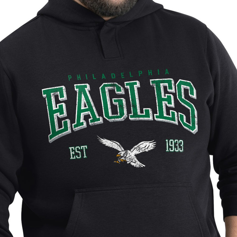 G-III Sports by Carl Banks Adaptive Team Spirit Graphic Fleece Pullover Hoodie - Philadelphia Eagles