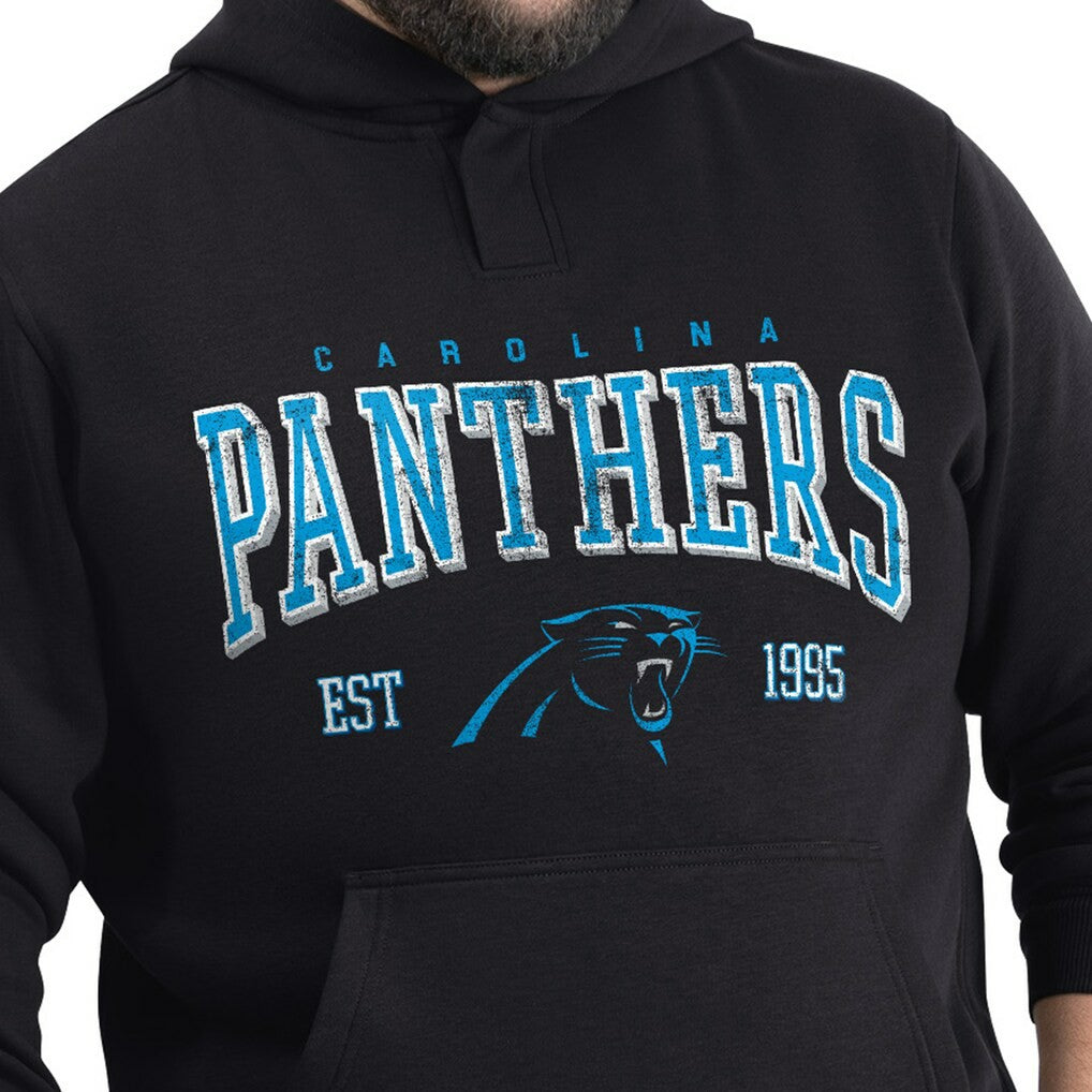 G-III Sports by Carl Banks Adaptive Team Spirit Graphic Fleece Pullover Hoodie - Carolina Panthers