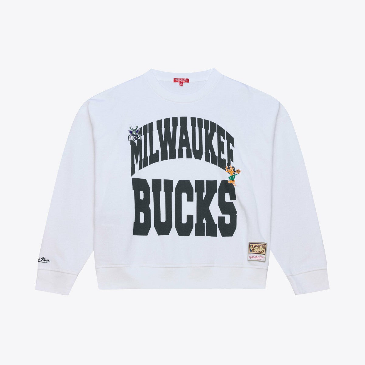 NBA Milwaukee Bucks Women's Lightweight Block Letter Sweatshirt