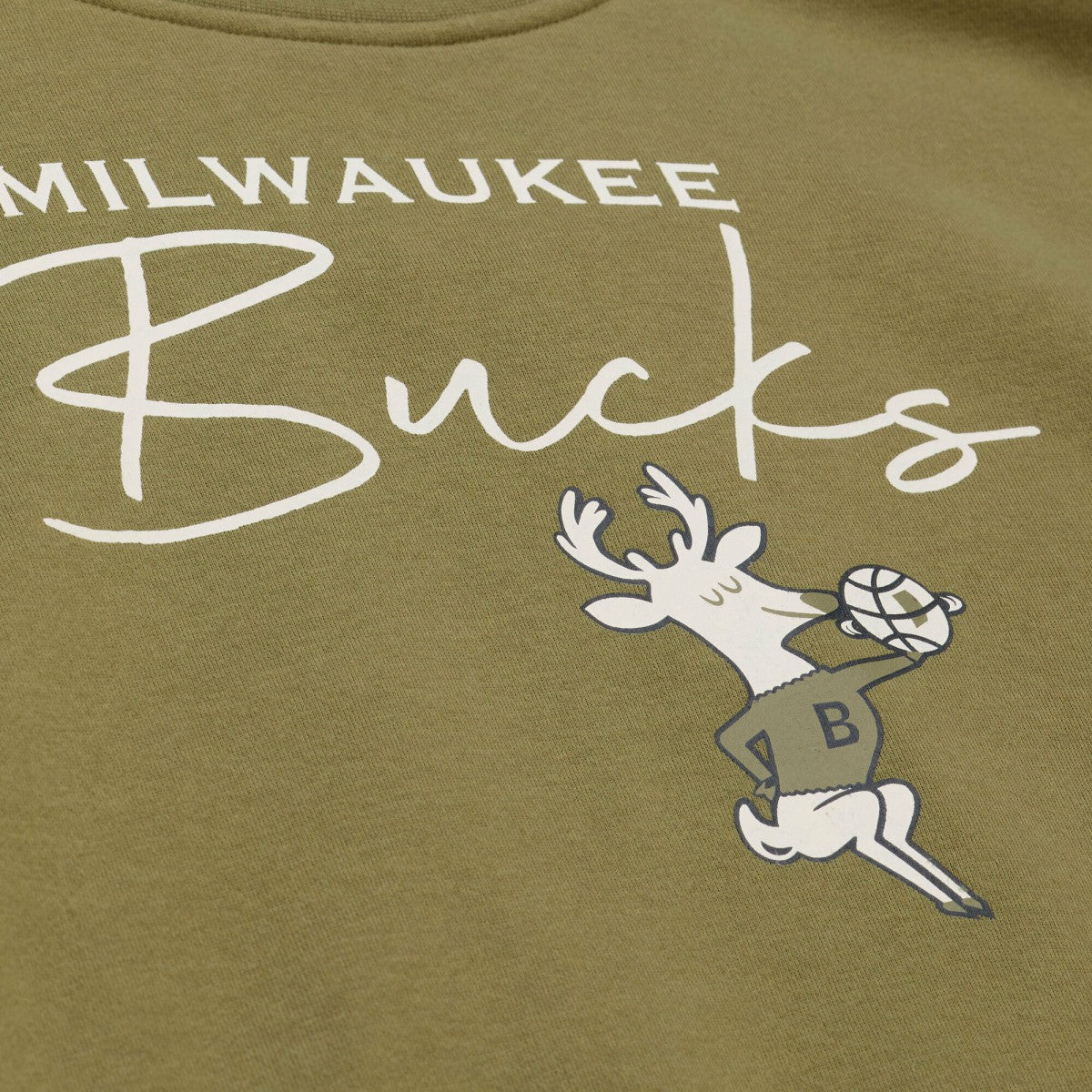 NBA Milwaukee Bucks Women's Lightweight Script Sweatshirt