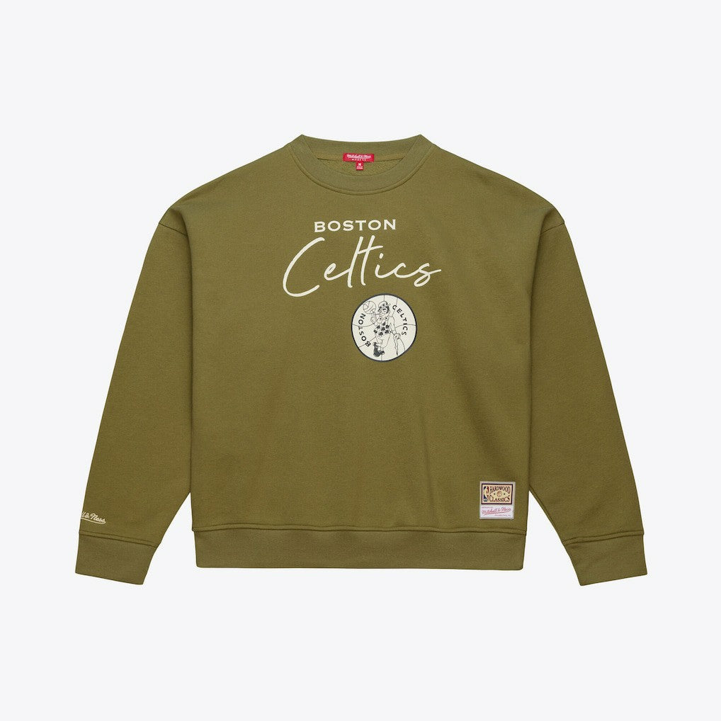 NBA Boston Celtics Women's Lightweight Script Sweatshirt