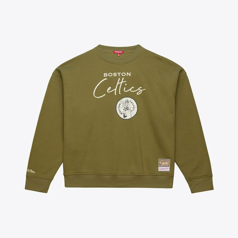NBA Boston Celtics Women's Lightweight Script Sweatshirt