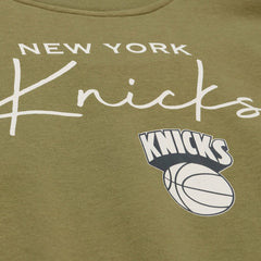 NBA New York Knicks Women's Lightweight Script Sweatshirt