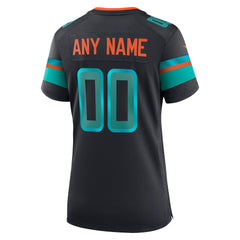 Women's 2025 Rivalries Collection Custom Game Jersey - Miami Dolphins