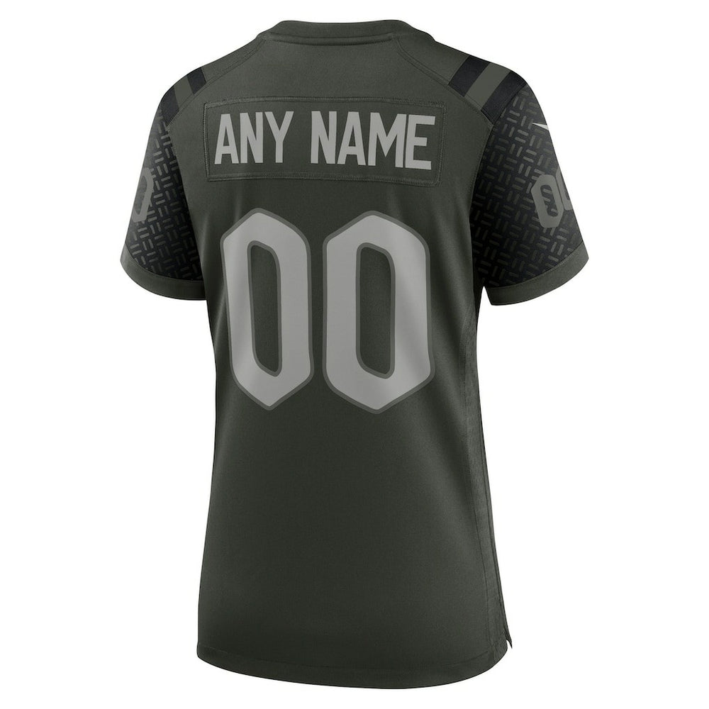 Women's 2025 Rivalries Collection Custom Game Jersey - New York Jets