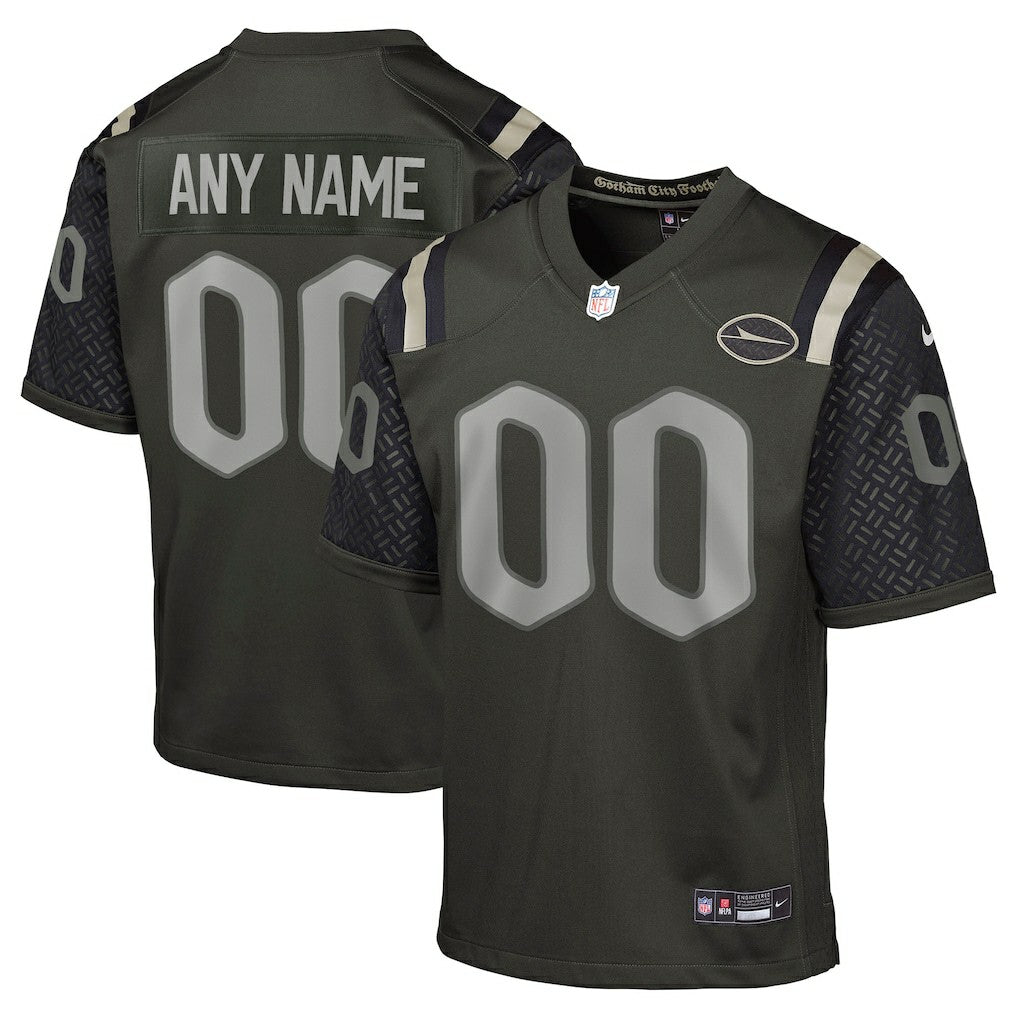 Youth 2025 Rivalries Collection Custom Game Jersey - New York Jets