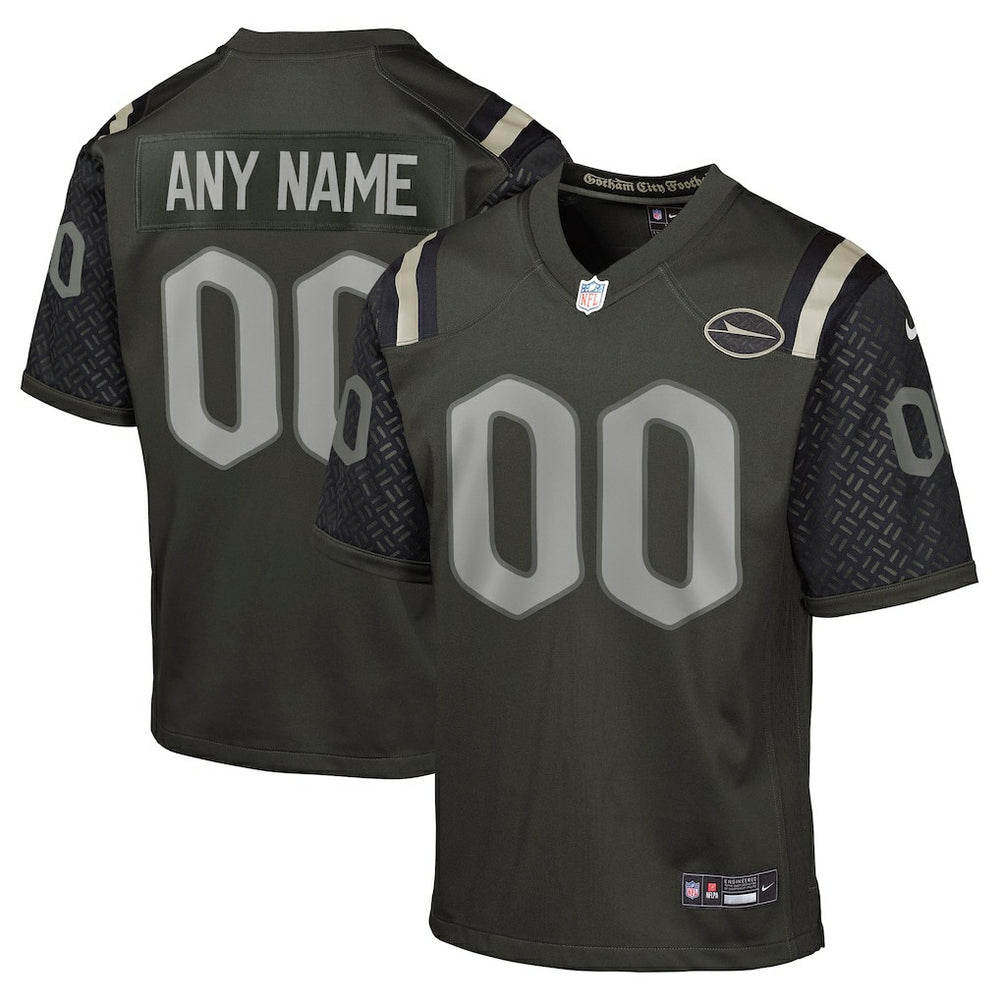 Youth 2025 Rivalries Collection Custom Game Jersey - New York Jets