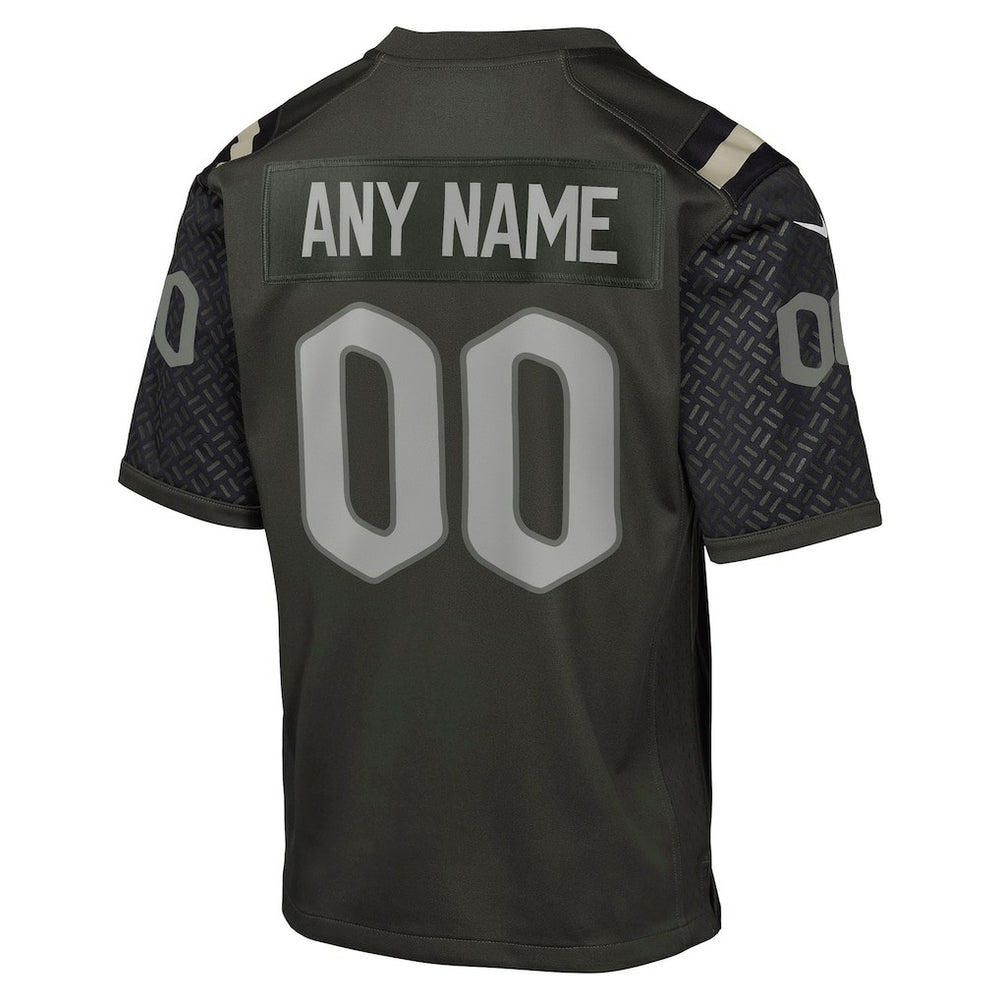 Youth 2025 Rivalries Collection Custom Game Jersey - New York Jets