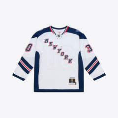 NHL White Henrik Lundqvist New York Rangers Mitchell & Ness 2014 NHL Stadium Series Power Play Jersey
