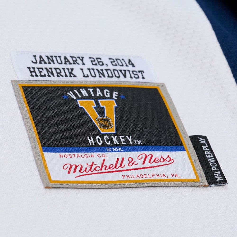 NHL White Henrik Lundqvist New York Rangers Mitchell & Ness 2014 NHL Stadium Series Power Play Jersey