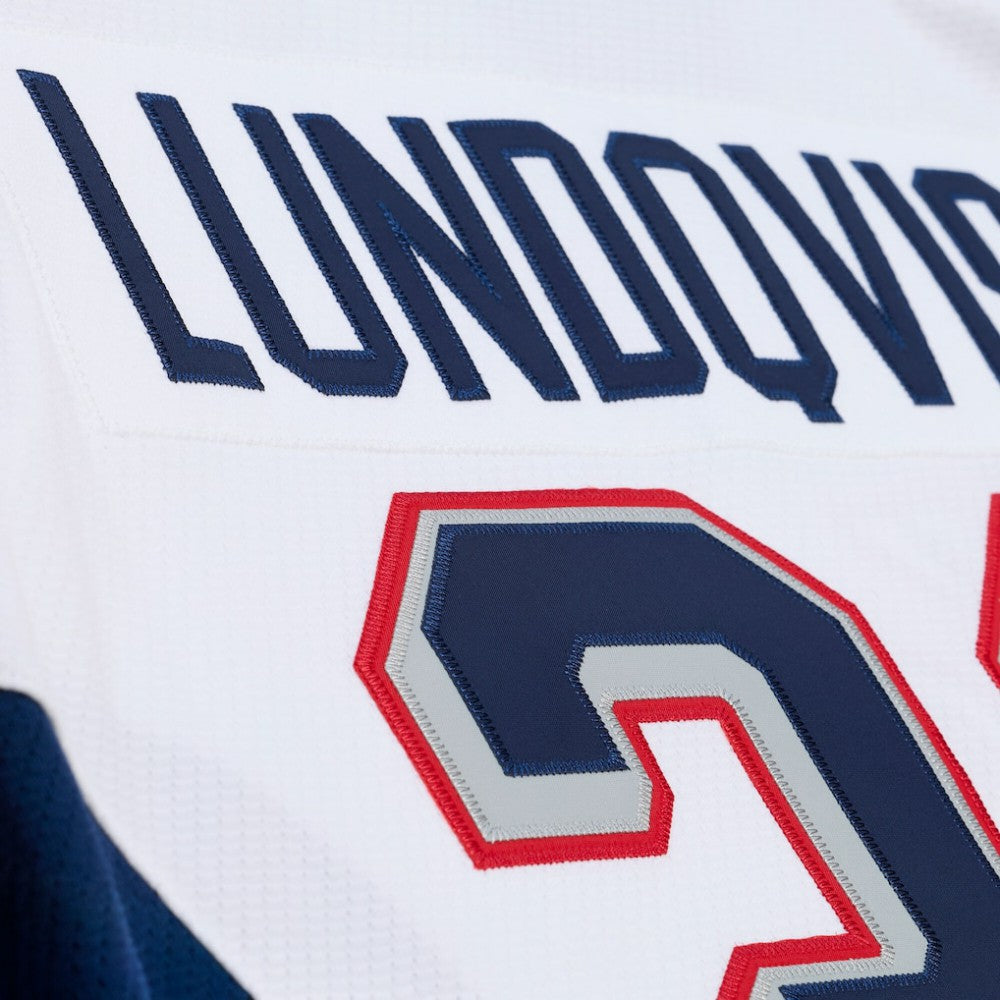 NHL White Henrik Lundqvist New York Rangers Mitchell & Ness 2014 NHL Stadium Series Power Play Jersey