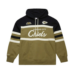 Vintage Logo Head Coach Hoodie - Kansas City Chiefs