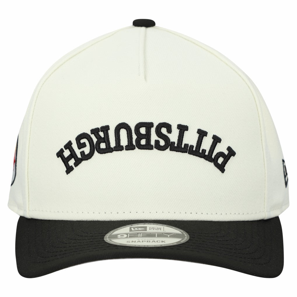 Upside Down 9FIFTY A-Frame Snapback Hat - Pittsburgh Steelers