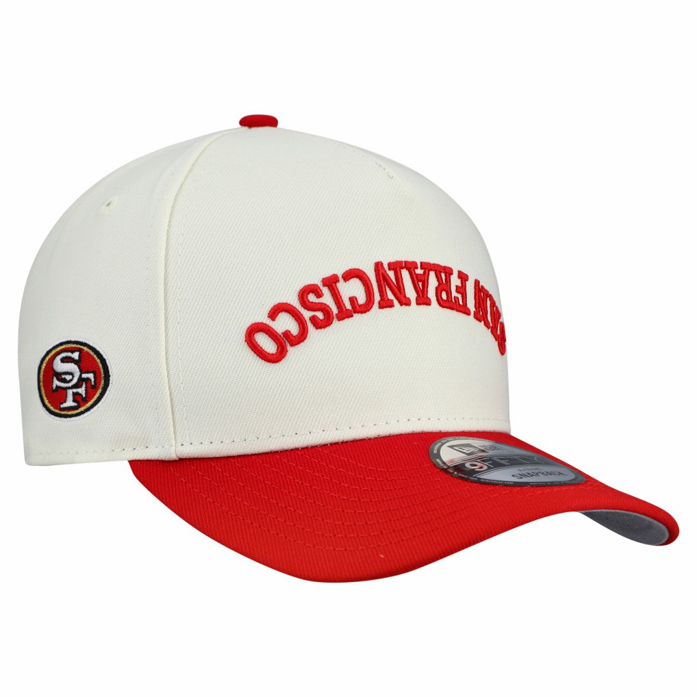 Upside Down 9FIFTY A-Frame Snapback Hat - San Francisco 49ers