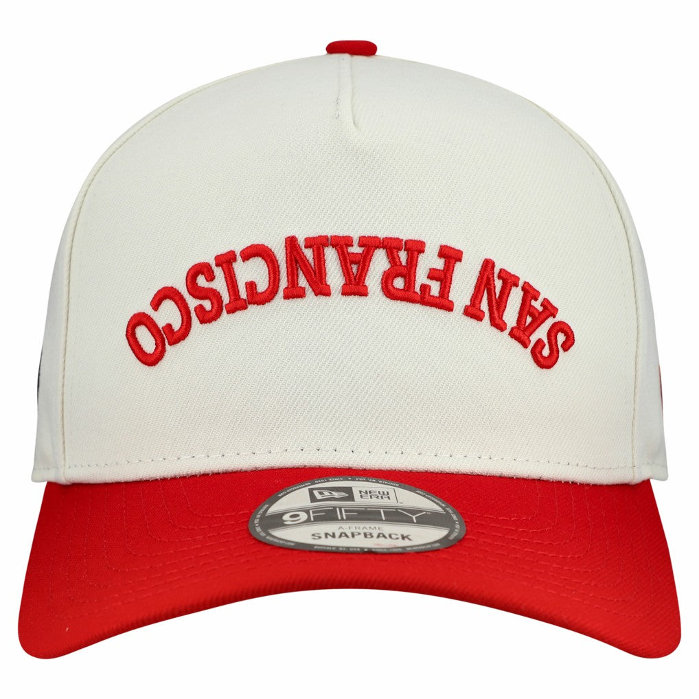 Upside Down 9FIFTY A-Frame Snapback Hat - San Francisco 49ers