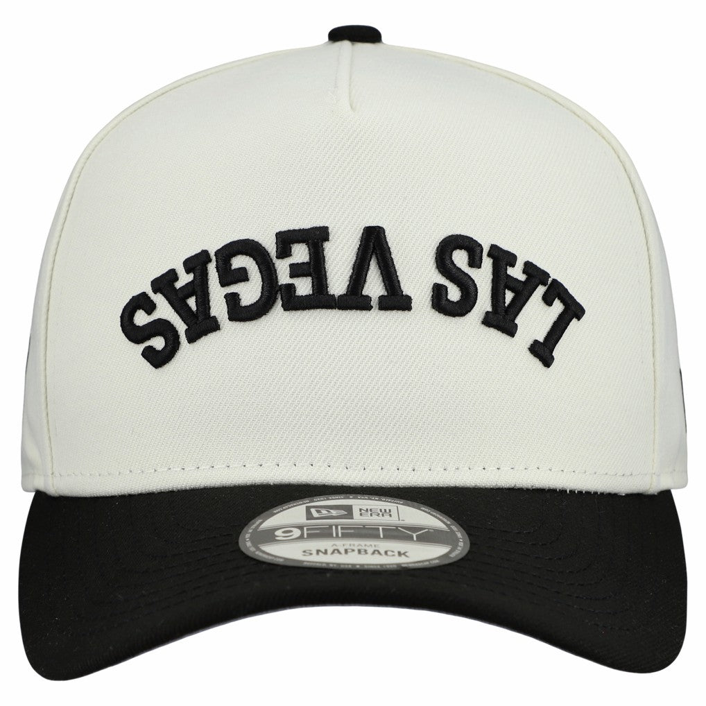 Upside Down 9FIFTY A-Frame Snapback Hat - Las Vegas Raiders