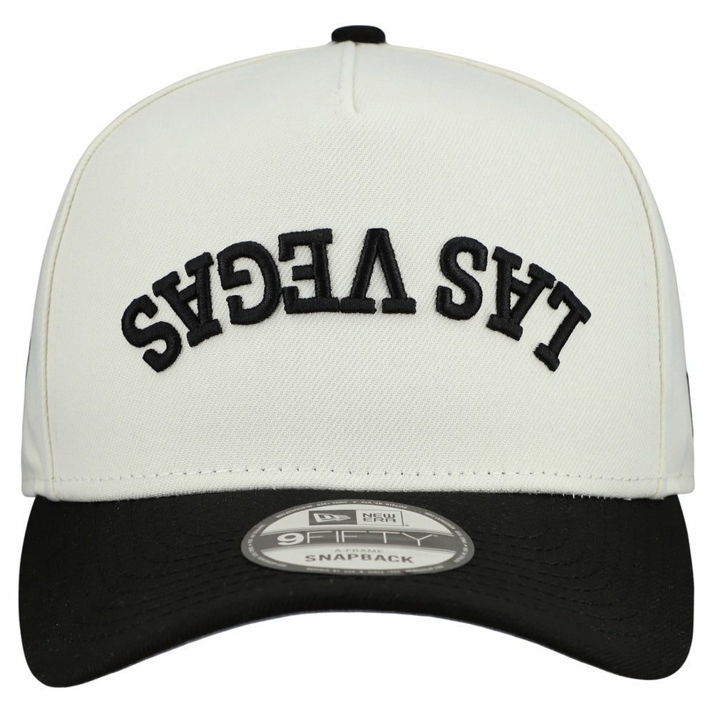 Upside Down 9FIFTY A-Frame Snapback Hat - Las Vegas Raiders