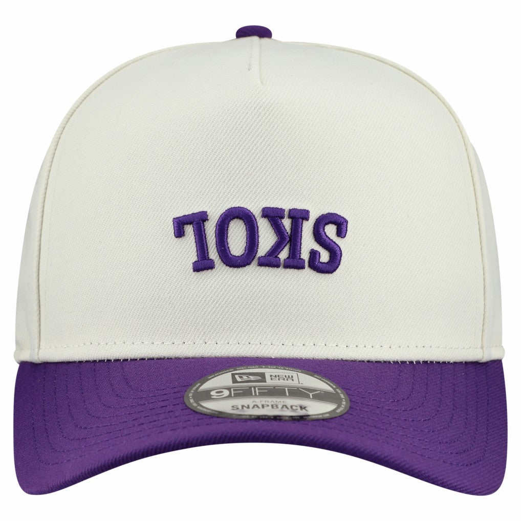 Upside Down 9FIFTY A-Frame Snapback Hat - Minnesota Vikings