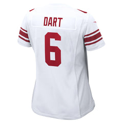 Jaxson Dart  Women's Game Jersey - New York Giants