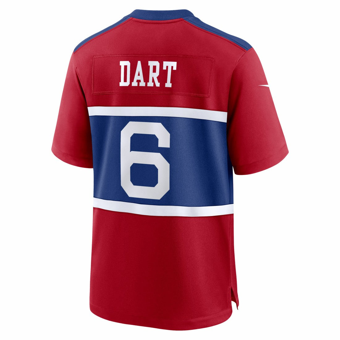 Jaxson Dart  Alternate Century Red Game Jersey - New York Giants