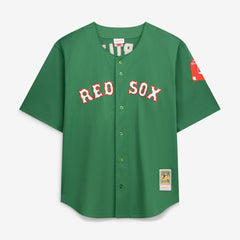 MLB David Ortiz Boston Red Sox Mitchell & Ness Big & Tall Cooperstown Collection Mesh Batting Practice Jersey