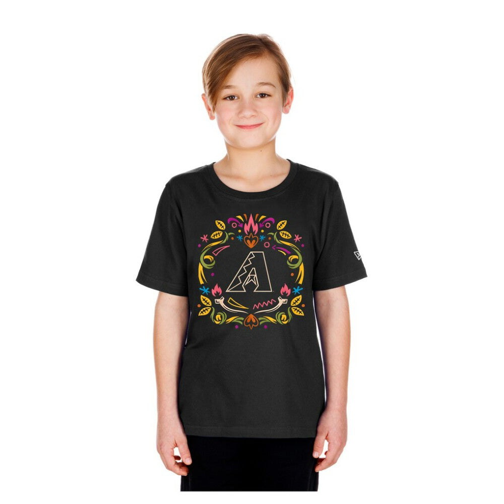 MLB Arizona Diamondbacks New Era Youth Día de los Muertos T-Shirt