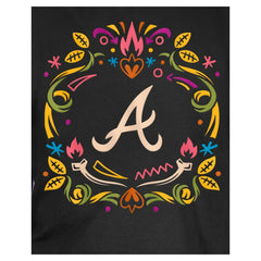 MLB Atlanta Braves New Era Youth Día de los Muertos T-Shirt