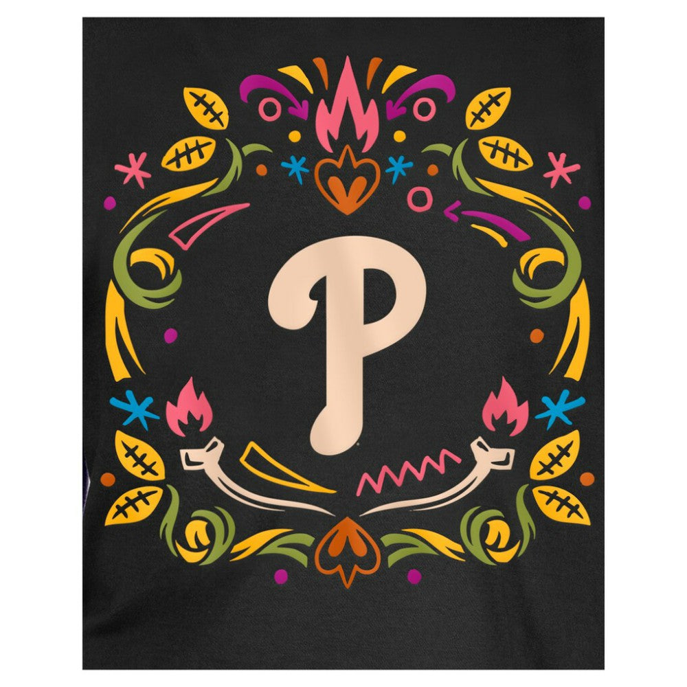 MLB Philadelphia Phillies New Era Youth Día de los Muertos T-Shirt