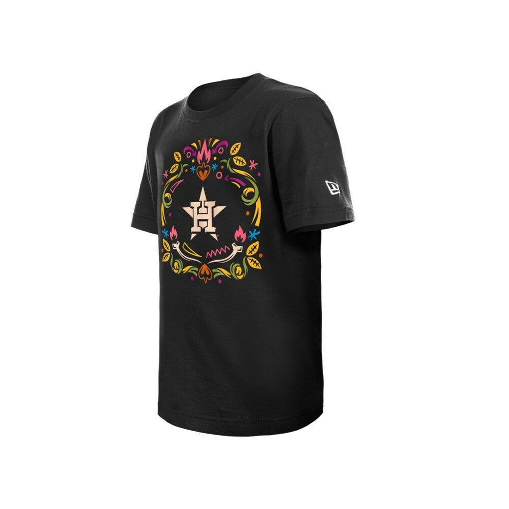 MLB Houston Astros New Era Youth Día de los Muertos T-Shirt