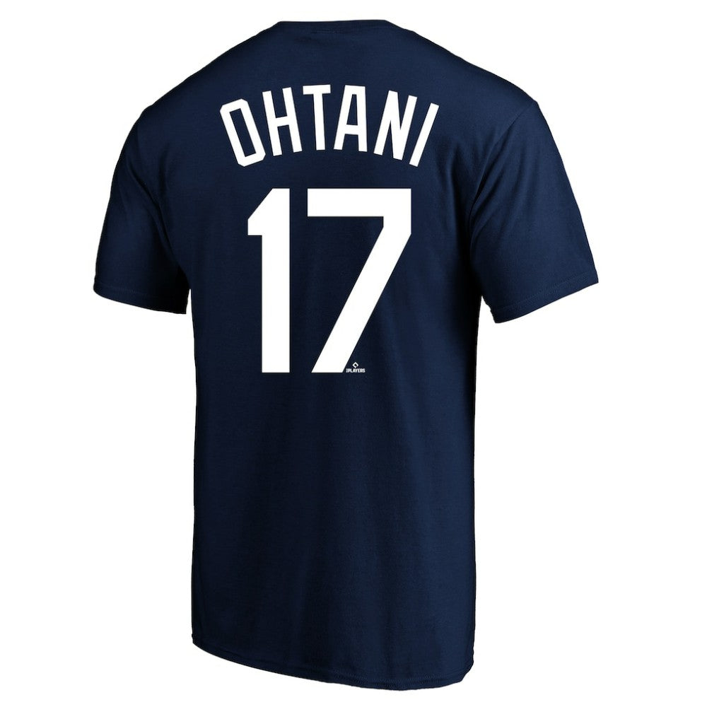 MLB Shohei Ohtani Los Angeles Dodgers Profile Big & Tall Player Name & Number T-Shirt