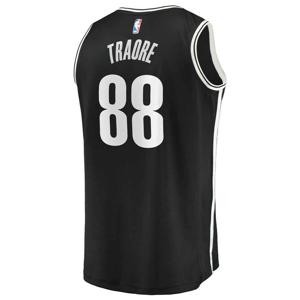 NBA Nolan Traoré Brooklyn Nets Fast Break Replica Jersey