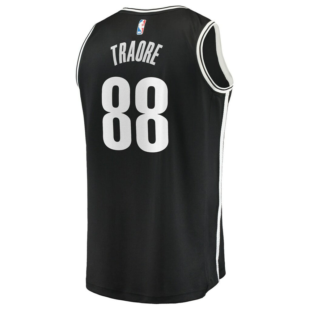 NBA Nolan Traoré Brooklyn Nets Fast Break Replica Jersey