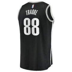 NBA Nolan Traoré Brooklyn Nets Fast Break Replica Jersey