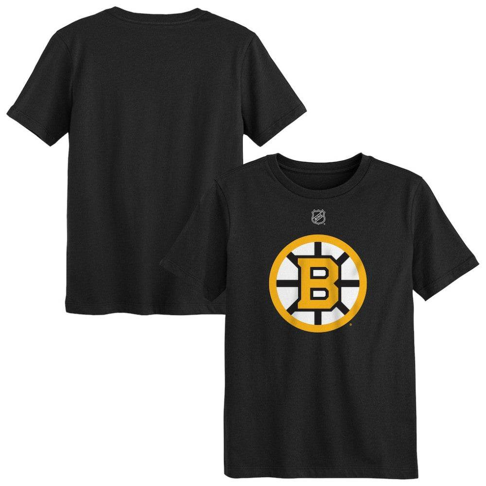 NHL Black Boston Bruins Outerstuff Juvenile Primary Logo T-Shirt
