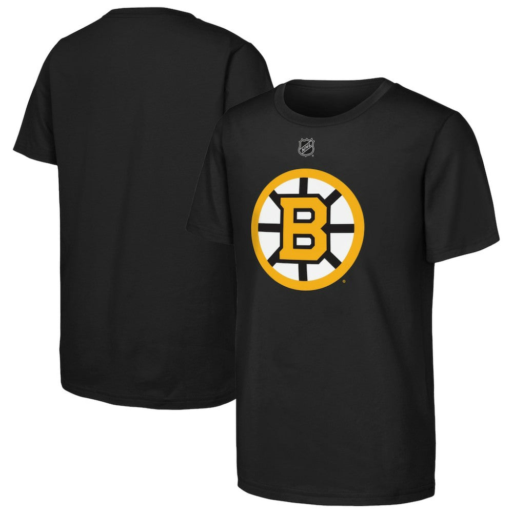 NHL Black Boston Bruins Outerstuff Youth Primary Logo T-Shirt
