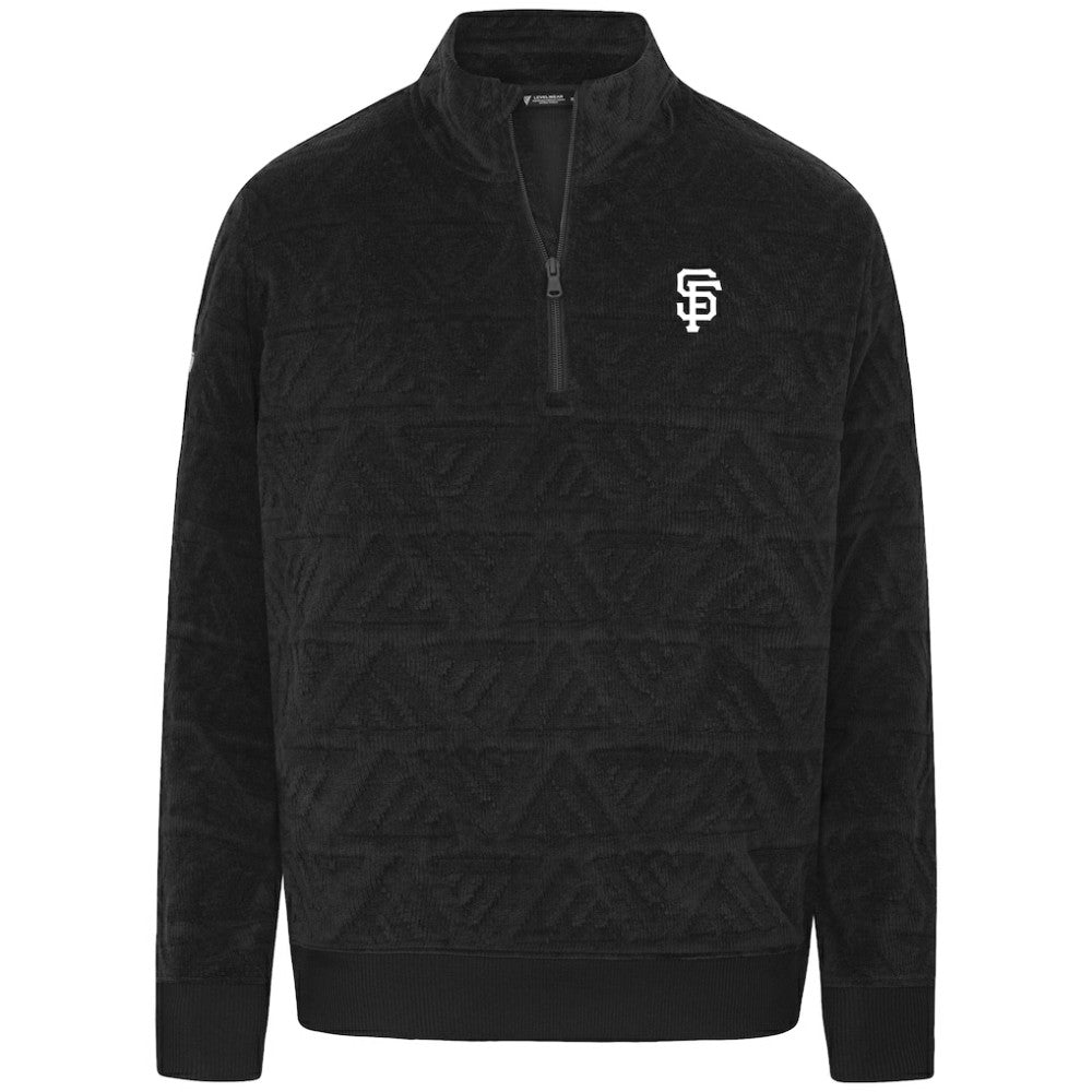 MLB San Francisco Giants Levelwear Women's Camden Insignia 2.0 Quarter-Zip Jacket
