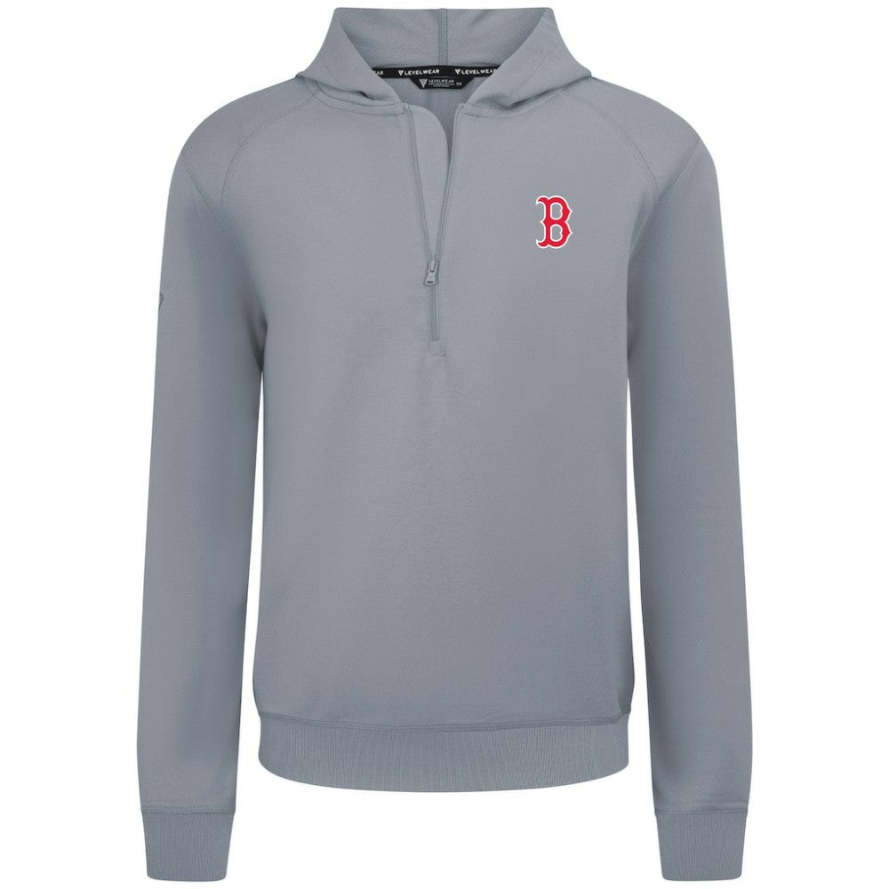MLB Boston Red Sox Levelwear Technic Insignia Quarter-Zip Hoodie