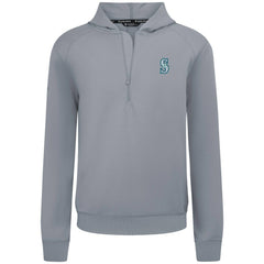 MLB Seattle Mariners Levelwear Technic Insignia Quarter-Zip Hoodie