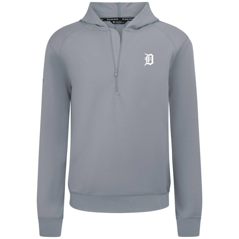 MLB Detroit Tigers Levelwear Technic Insignia Quarter-Zip Hoodie