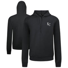 MLB Kansas City Royals Levelwear Technic Insignia Quarter-Zip Hoodie