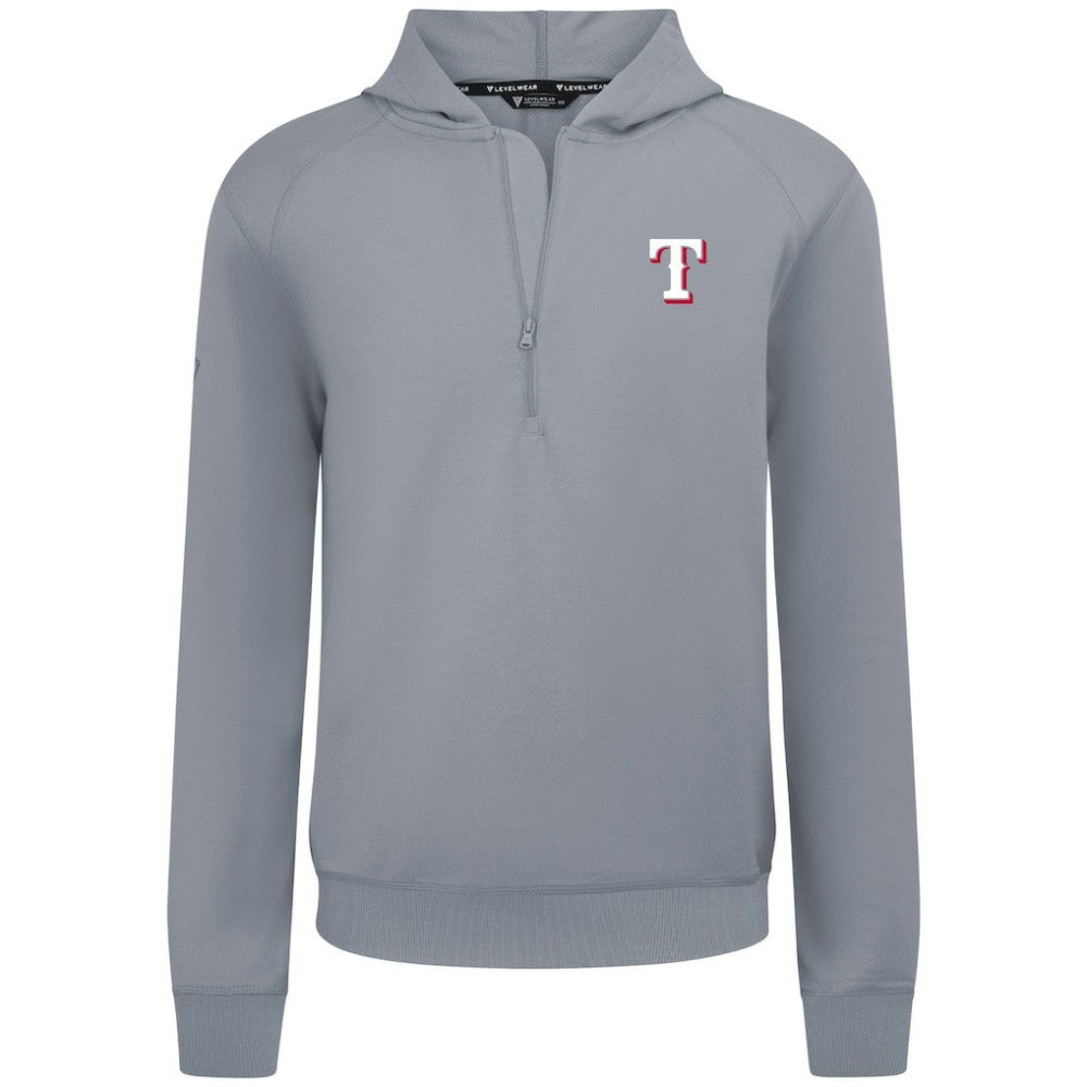 MLB Texas Rangers Levelwear Technic Insignia Quarter-Zip Hoodie