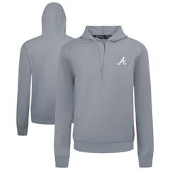 MLB Atlanta Braves Levelwear Technic Insignia Quarter-Zip Hoodie