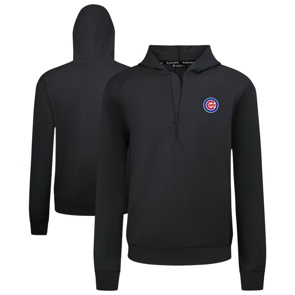 MLB Chicago Cubs Levelwear Technic Insignia Quarter-Zip Hoodie