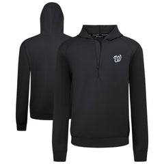 MLB Washington Nationals Levelwear Technic Insignia Quarter-Zip Hoodie