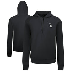 MLB Los Angeles Dodgers Levelwear Technic Insignia Quarter-Zip Hoodie