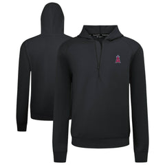 MLB Los Angeles Angels Levelwear Technic Insignia Quarter-Zip Hoodie